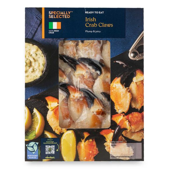 Irish Crab Claws 125g Specially Selected